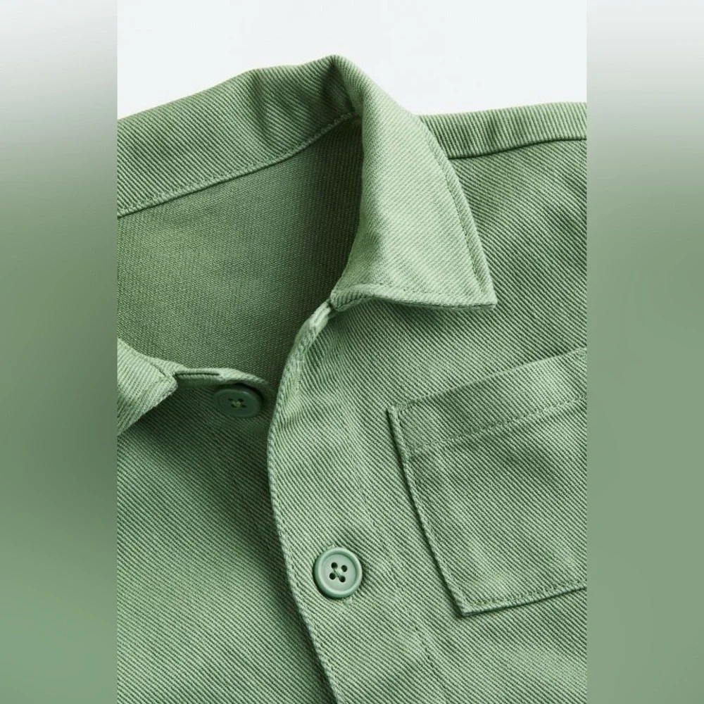 New H&M Twill‎ Shacket